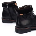 Pikolinos YORK M2M - Leather ankle boots with lace and zip fastening - Δερμάτινο Μποτάκι Ανδρικό Μαύρο - Image 4
