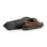 Anatomic & CO - Floripa 191905 Troy- Mens Boat Shoes – Ανδρικό Καφέ Σκούρο - Image 3