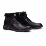 Pikolinos YORK M2M - Leather ankle boots with lace and zip fastening - Δερμάτινο Μποτάκι Ανδρικό Μαύρο - Image 6