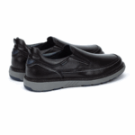 Pikolinos BILBAO M8D - Lightweight sole moccasin - Δερμάτινο Υπόδημα Ανδρικό Μαύρο - Image 4