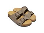 Paradise Bios - Nobuck 2 340010 - Παντόφλα Δερμάτινη Χακί