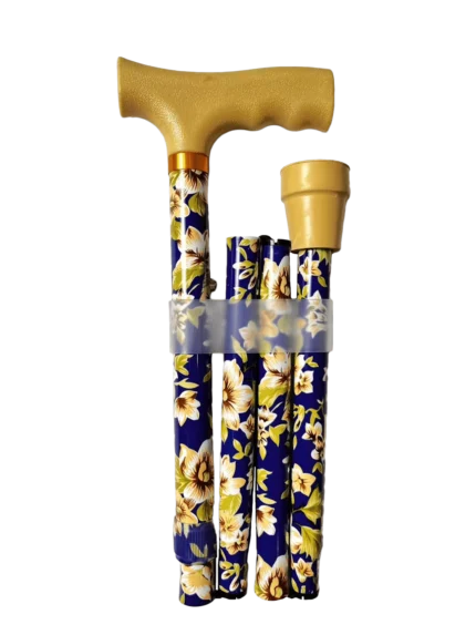 Medical Brace - Μπαστούνι Στήριξης Blue Floral MB.HC036/3