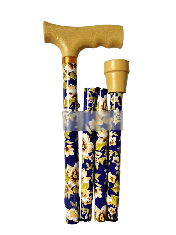 Medical Brace - Μπαστούνι Στήριξης Blue Floral MB.HC036/3