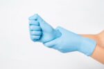 Hartmann - Peha Soft Nitrile Blue - Εξεταστικά γάντια νιτριλίου μπλέ χωρίς πούδρα, συσκευασία 150 τεμαχίων - Image 2